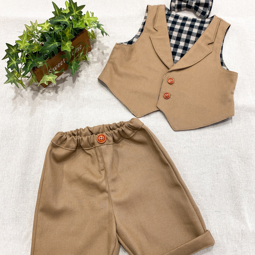 キッズフォーマルセット(襟付き)〜受注生産 ベビー服