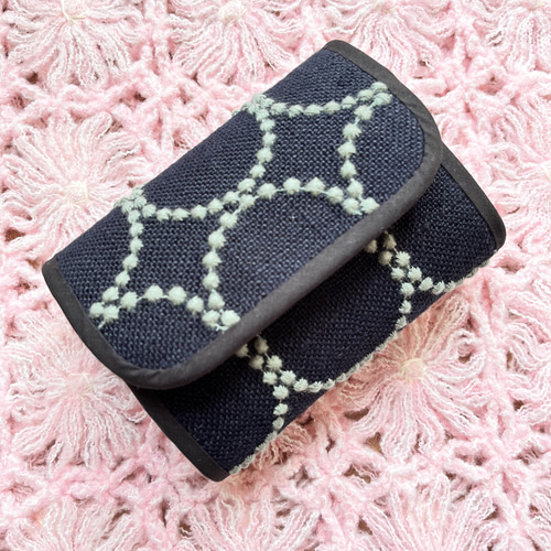 mina perhonen 生地使用*:. ⚮̈ tambourine 小財布 Sﾌｧｽﾅｰ/ｺｲﾝｹｰｽ  