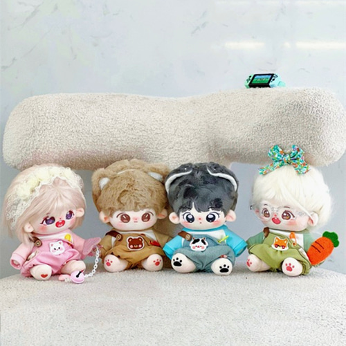 10/15/20cm着せ替えぬいぐるみ服 秋遠足セット 4種類 着せ替え人形