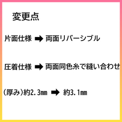 リバーシブルメモリアルマット(ペット用）　※リニューアル※ 11枚目の画像