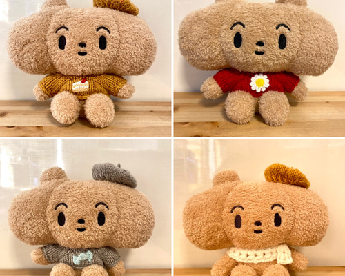 potete knit shoushou 新品未開封 限定販売】新ぽくぽくのモチーフセーター 玩偶 acott_shop 的