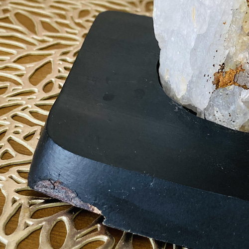 万華鏡✨ パープルファントムアメジスト　訳あり特別価格　台座付き　置物　原石 万華鏡✨ パープルファントムアメジスト訳あり特別価格台座付き