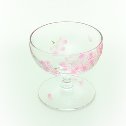 ミニ・デザートグラス【桜】 2枚目の画像