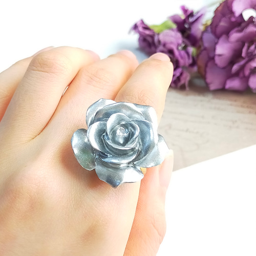 BLESS リング 指輪 926 蛇 薔薇 バラ