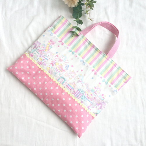 入園・入学グッズ手作りキット（6点セット）ユニコーン／Flower