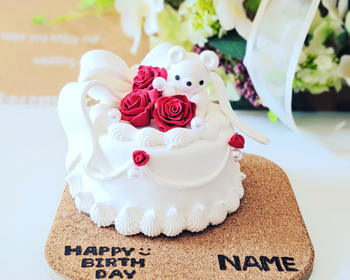 グレイッシュなバラのクレイケーキ グレイッシュなバラのクレイケーキ 2024】妻に贈るクリスマス