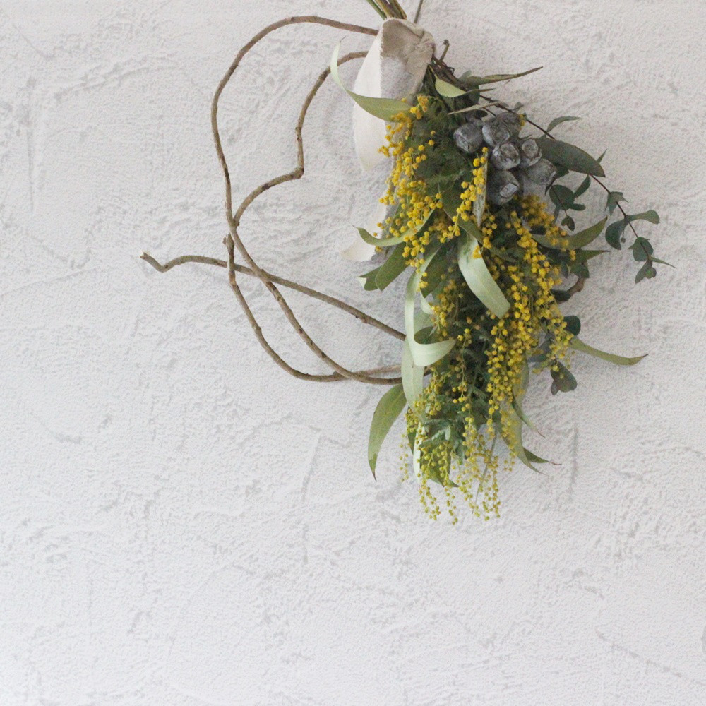 ドライミモザとツルリース