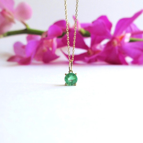 エメラルド　K10ペンダントトップ K10 エメラルド ムーンストーン ペンダントトップ BS0101BS