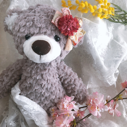 ꫛꫀꪝ【鈴付き和風リボン】ベビーヘアクリップ　キッズヘアクリップ　ヘアピン 楽天市場】【 ベビー ヘアクリップ 】 ドット 柄 リボン