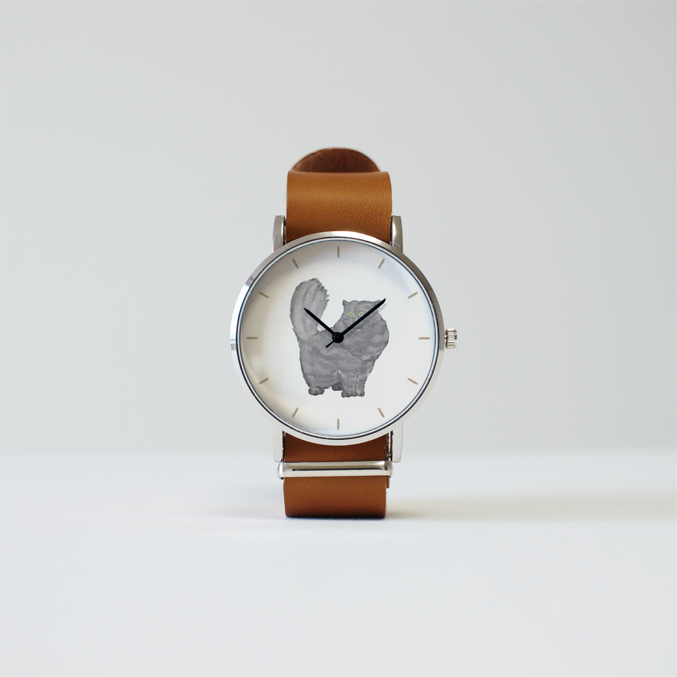 ペルシャ猫（グレー）