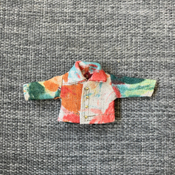 オビツ11 上質な麻の長袖シャツ　 2枚目の画像