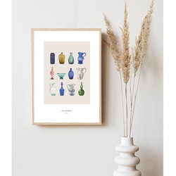 【アートポスター】北欧　ポスター　アート　写真　シンプル　モダン　花瓶　レトロ　子供　かわいい　抽象　黒　英字 5枚目の画像