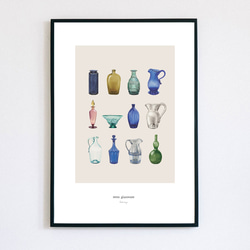 【アートポスター】北欧　ポスター　アート　写真　シンプル　モダン　花瓶　レトロ　子供　かわいい　抽象　黒　英字 2枚目の画像