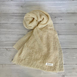 【春夏】６色『和紙』で編んだ、か～るい大判ニットストール 15枚目の画像