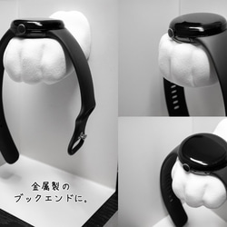 Apple Watch 壁掛け 充電器ホルダー （猫の手も借りたい ver.） 5枚目の画像