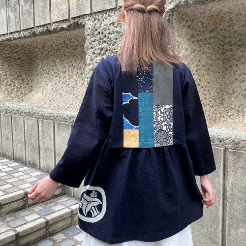 古布アレンジブラウス】高木ふくえ作ミセスシニアレディース50
