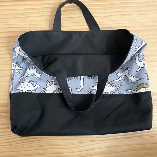 レッスンバッグ　入学　入園　リバティ　恐竜柄 1bd1fac77451bd95447b350312d4ff