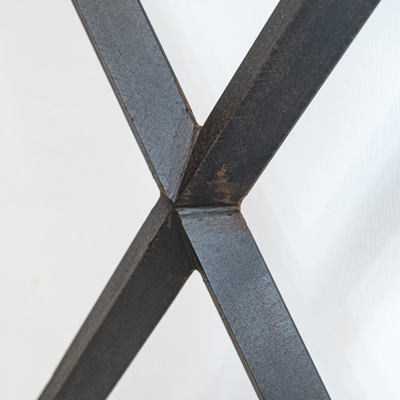 X edge iron legs    [Xラインエッジ鉄脚]　送料無料 5枚目の画像
