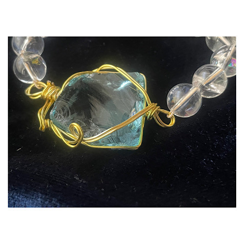 唯一無二 アンダラクリスタル ブレスレット ブレスレット riku -STONE