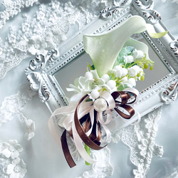 時を刻む花時計＊オーダーカラー可能 掛け時計・置き時計 iko 通販