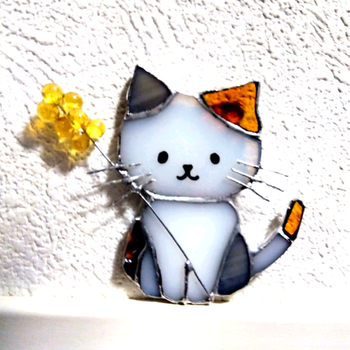 猫 ステンドグラス 送料無料 ✧ その他インテリア雑貨 norieva 猫 ステンドグラス 送料無料 ✧ その他インテリア雑貨 norieva