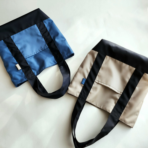 数量限定】リサイクルテキスタイルで作るベーシックトートバッグ バイ