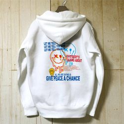 GIVE PEACE A CHANCE / プルオーバーパーカー 5枚目の画像