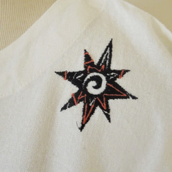 【SALE】インド綿のシャツワンピース＆カーディガン●ホワイト 6枚目の画像