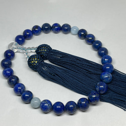 全宗派共通✳︎本式108珠念珠✳︎ブルーアパタイト✳︎数珠 その他雑貨