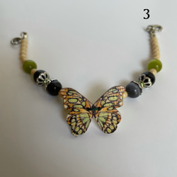 羽織紐　蝶々デザイン　ブレスレットに変更可能 4枚目の画像