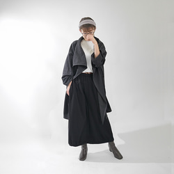 【複刻版】1/9 再次上架 * 圓潤輪廓 * 百搭單品 * 成人自然純色 * 燈籠褲 * 黑色 第10張的照片