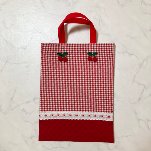 1点限り在庫処分半額セール☆縦型レッスンバッグ（揺れてるような