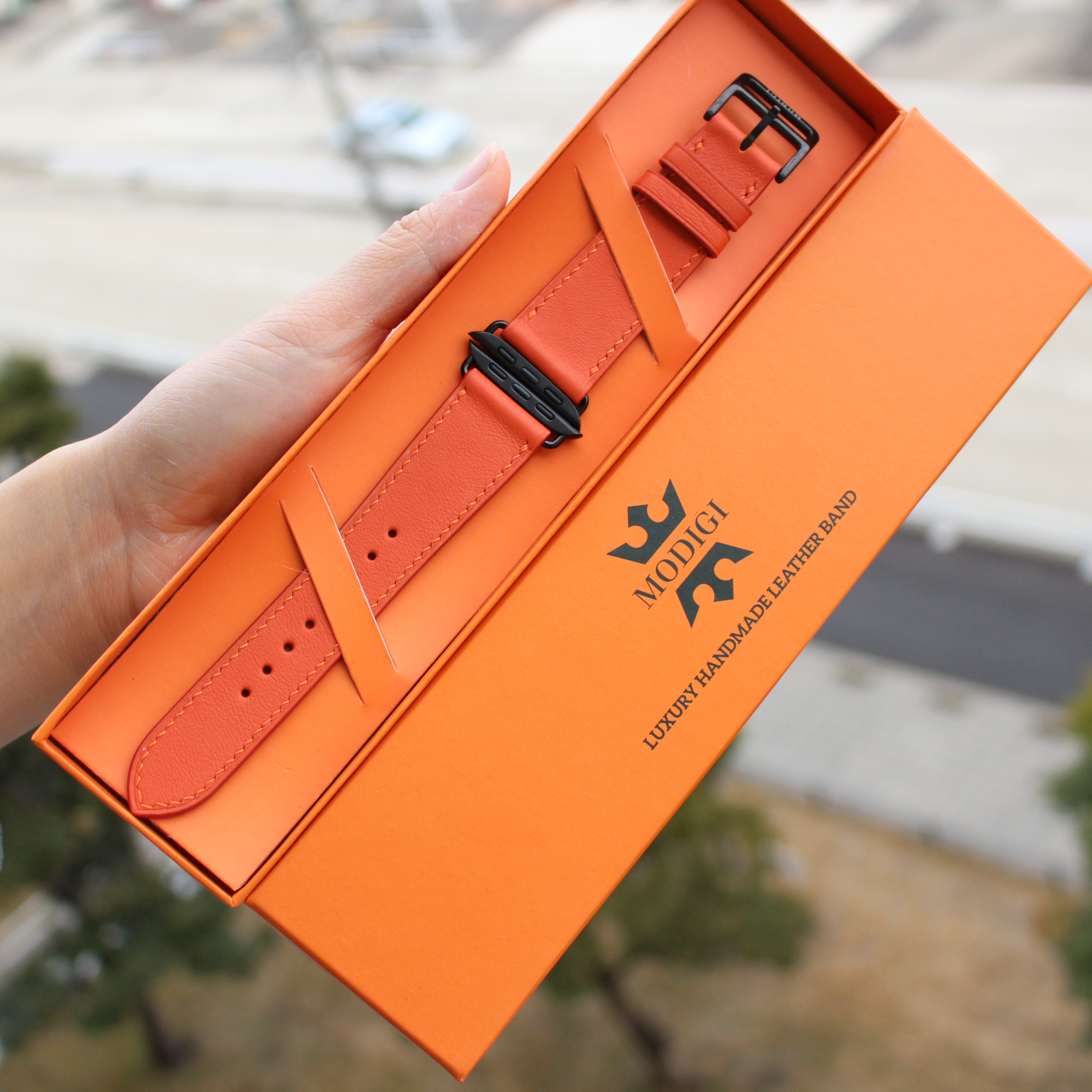 Apple Watch レザーバンド　AppleWatch 8レザーバンド 45アップルウォッチ 7 ベルト本革44