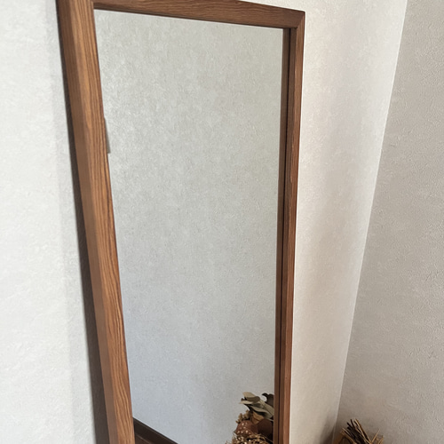 アンティーク調　全身鏡　立て掛けミラー 日本製】全身鏡 姿見 立て掛けミラー アンティーク調 ドレッサー