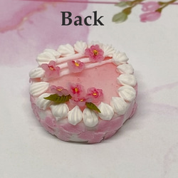 さくら咲くケーキ　ミニチュアケーキ　SAKURA　桜 5枚目の画像