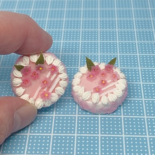 さくら咲くケーキ ミニチュアケーキ SAKURA 桜 その他雑貨 haru