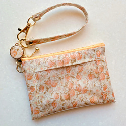 リバティ ラミネート リール式キーケースアデラジャ・PK/BU