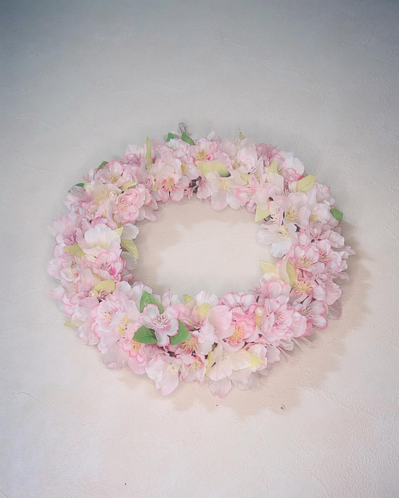 桜のラウンドリース　 4枚目の画像