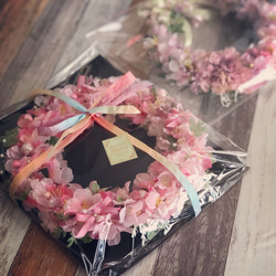 桜のラウンドリース　 7枚目の画像