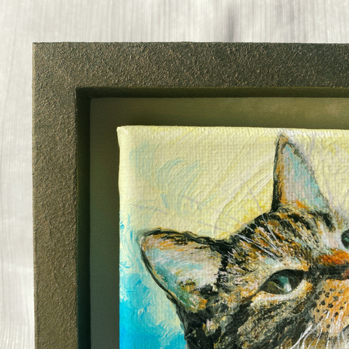 絵画 オリジナル イラスト アート インテリア 原画 雑貨 猫