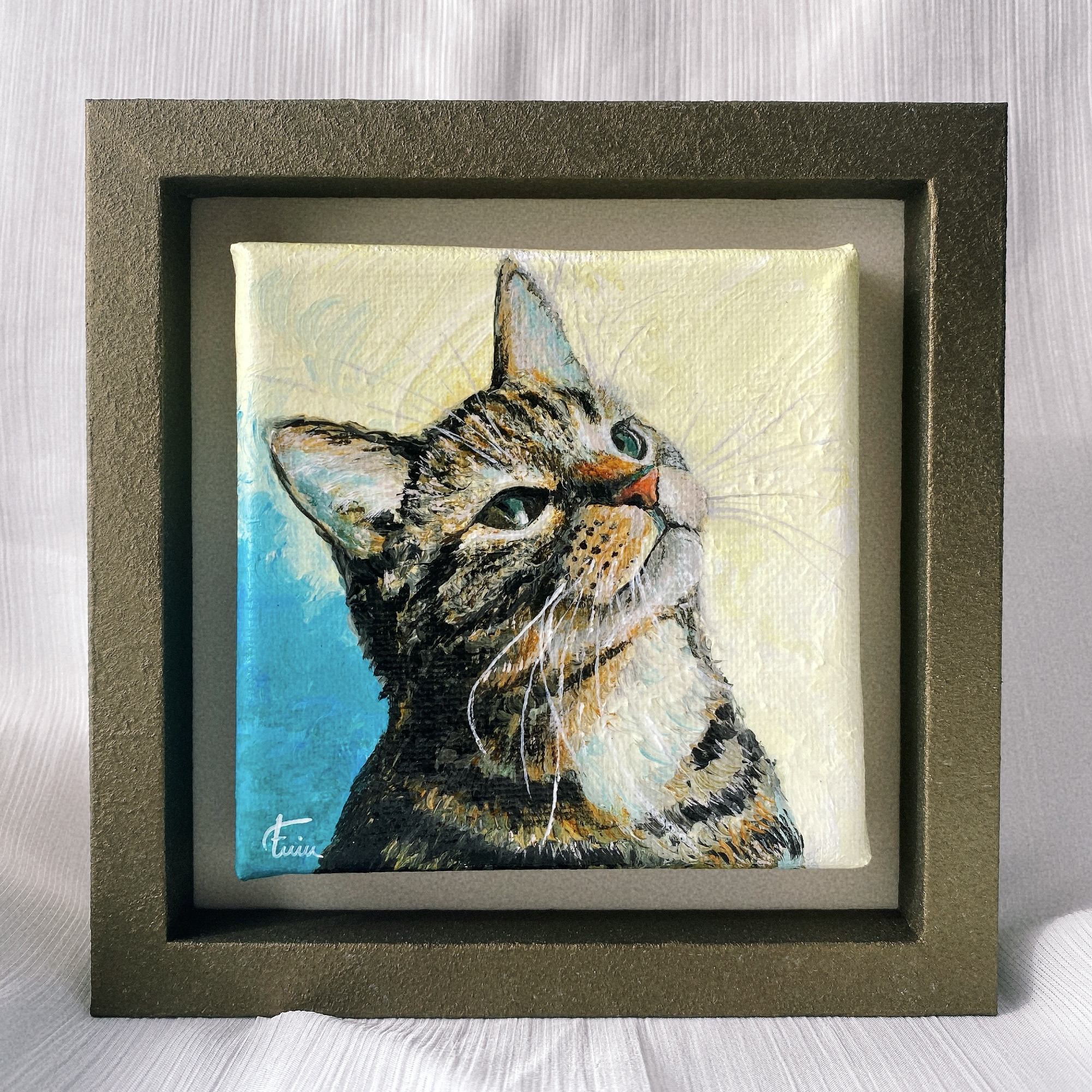 うのにもお得な情報満載！ アンティーク 猫の絵 猫のイラスト 絵画 クリスマスプレゼント インテリア 猫 アンティーク雑貨