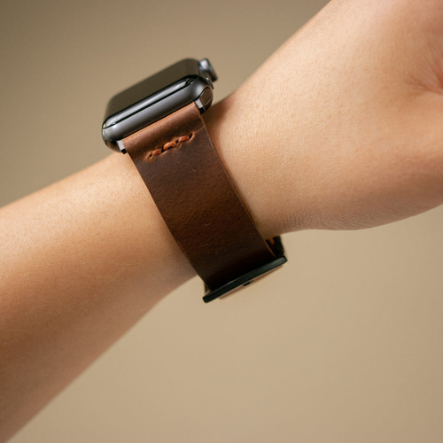 総手縫い 牛革 高級革 アップルウォッチ Apple Watch バンド レザー