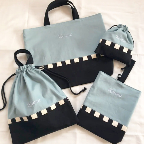 お名前刺繍可】入園入学 レッスンバッグ シューズケース 体操着 お名前刺繍可】入園入学 レッスンバッグ シューズケース 体操着