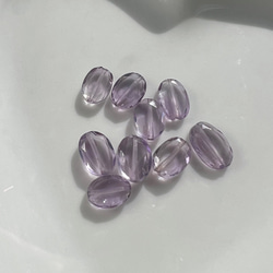 【14KGF】粉紫水晶+閃靈鑽項鍊 第7張的照片
