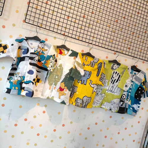 持込限定❤子供用祭り着・鯉口シャツ・魚河岸シャツオーダー（80 