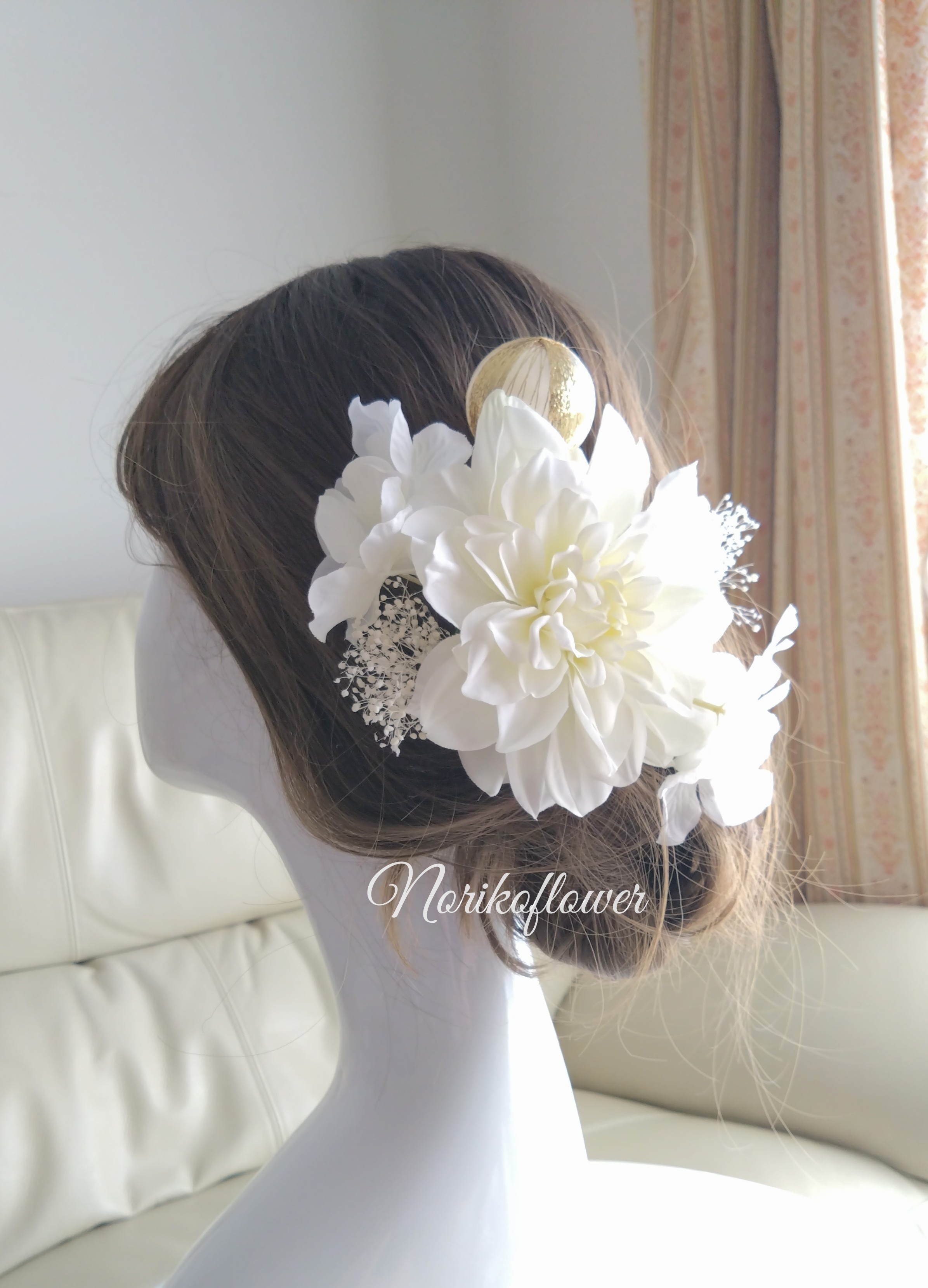 tamara ウェディングヘッドドレス 花 花 tamara ウェディングヘッドドレス