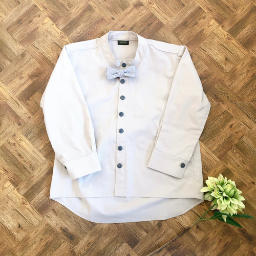 new◇襟なし2カラーブラウス◇MARUBEAR 子供服 MARU BEAR-summer sun  