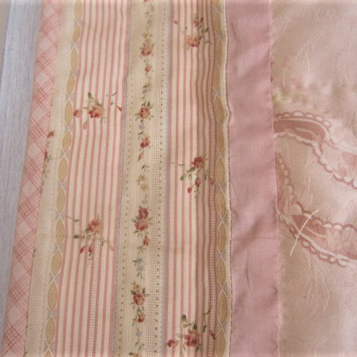 再販☆K-88ドレスデンプレートのピンクキルトのキット キット