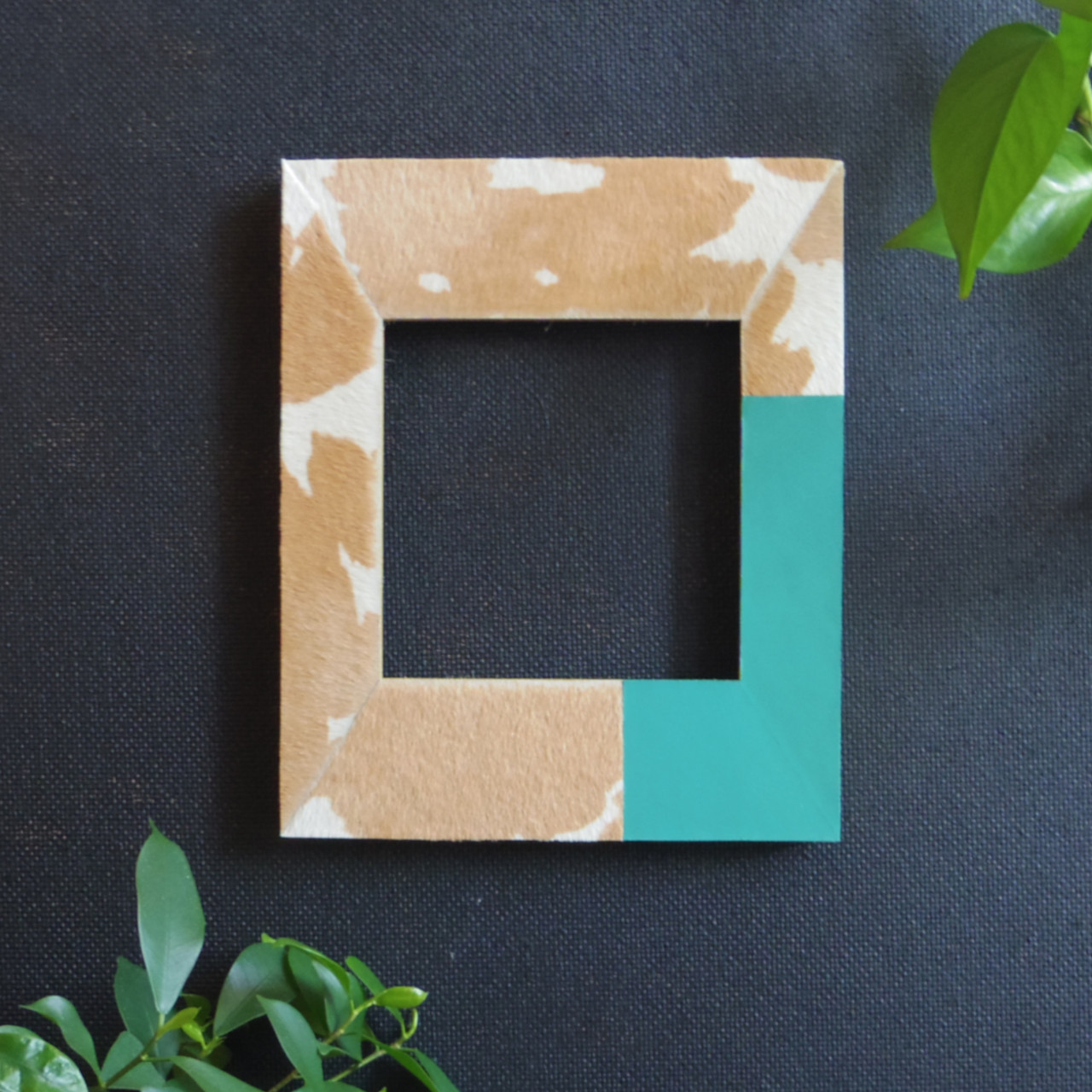 額縁 ＜なかがましかく 12cm角＞ 「no.2 ハラコ」