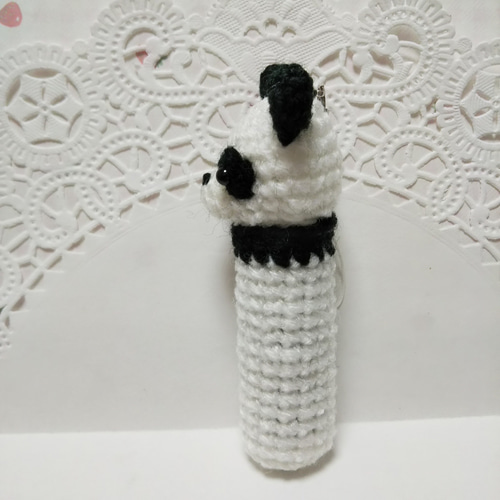 【86さま専用】あみぐるみリップケース あみぐるみ リップケース パンダ その他ケース mikan-ya 通販 15435581